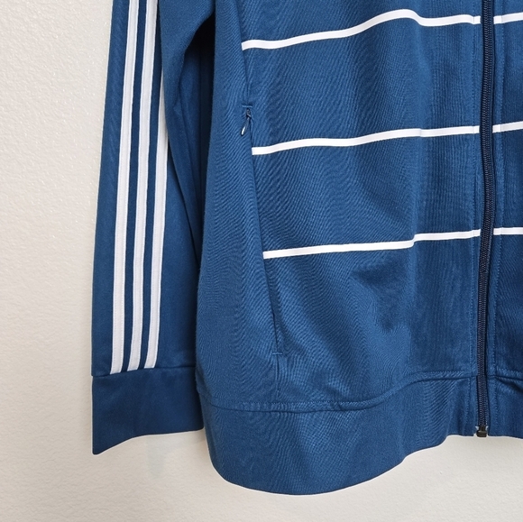 Adidas France Track Jacket Mega RARE Fleurs-de-lis Gold Trefoil 2013 Mens 2XL - Picture 5 of 16